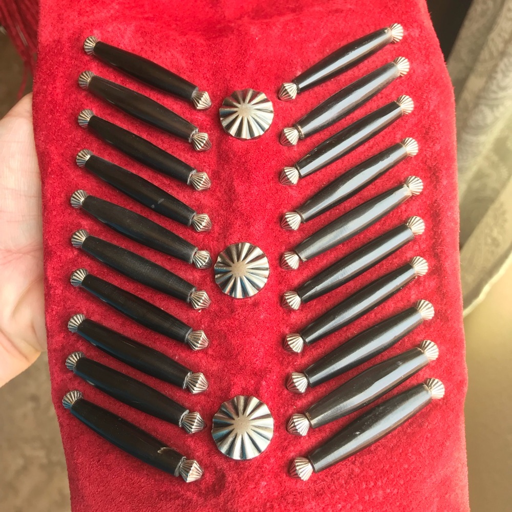 ABSOLUTELY GORGEOUS RED SUEDE CRIPPLE CREEK JACKET - Picture 8 of 8